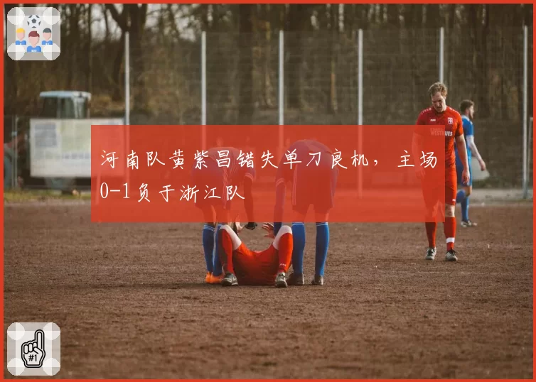 河南队黄紫昌错失单刀良机，主场0-1负于浙江队